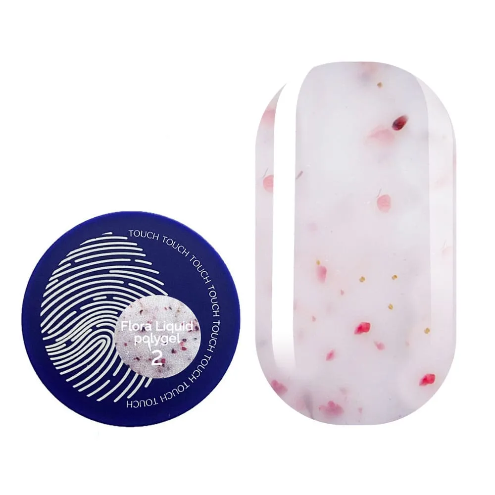 Полигель Touch Flora liquid polygel №2, 15 мл