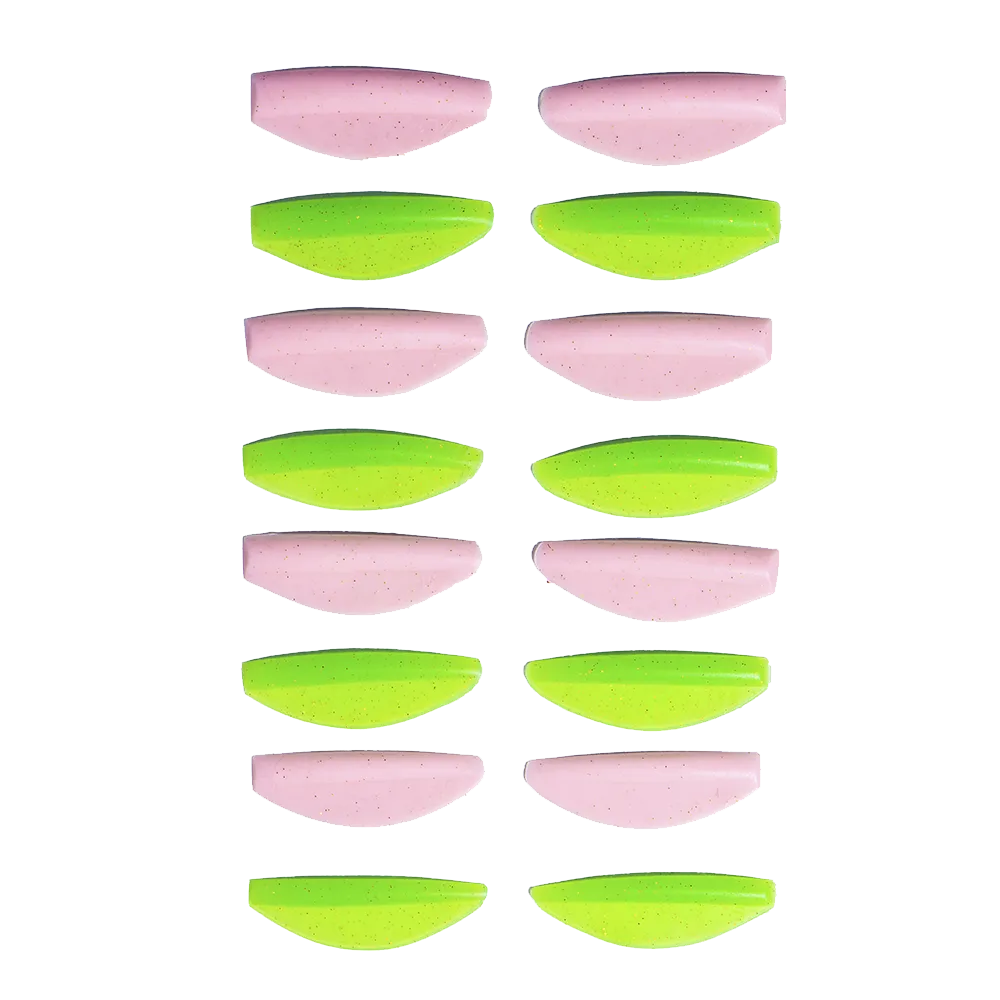 Валики для ламінування ZOLA, Round Curl Pink&Green (S, S1, M, M1, L, L1, XL, XL1)