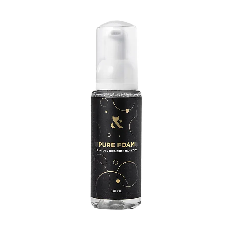 Уходовая пена после маникюра F.O.X Pure Foam, 80 мл