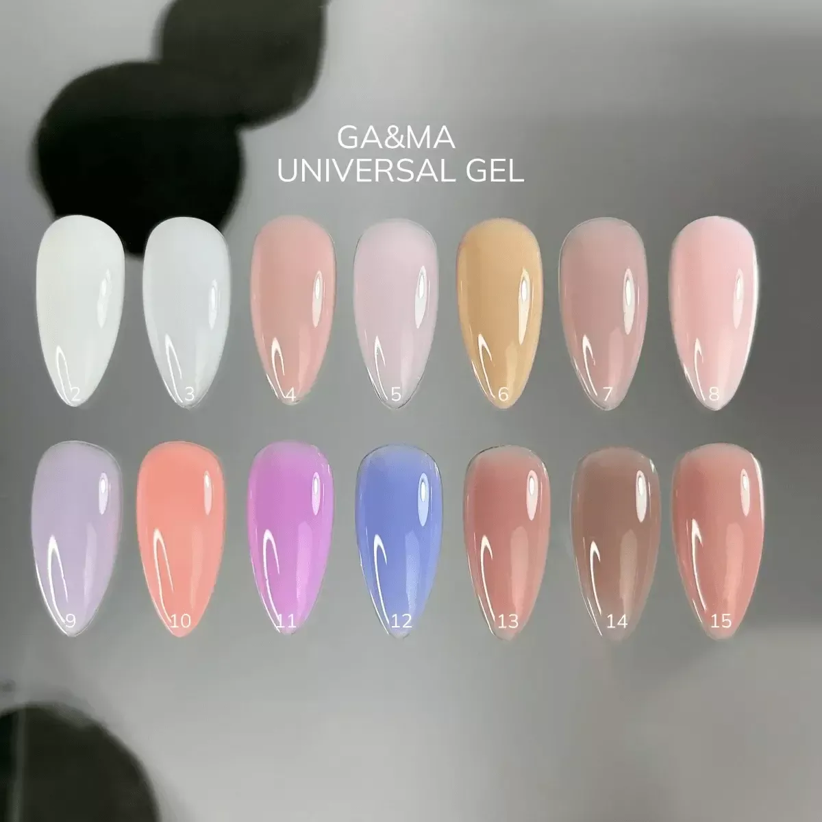 Рідкий гель GÉMELY ex GA&MA Universal gel №6, 30 мл