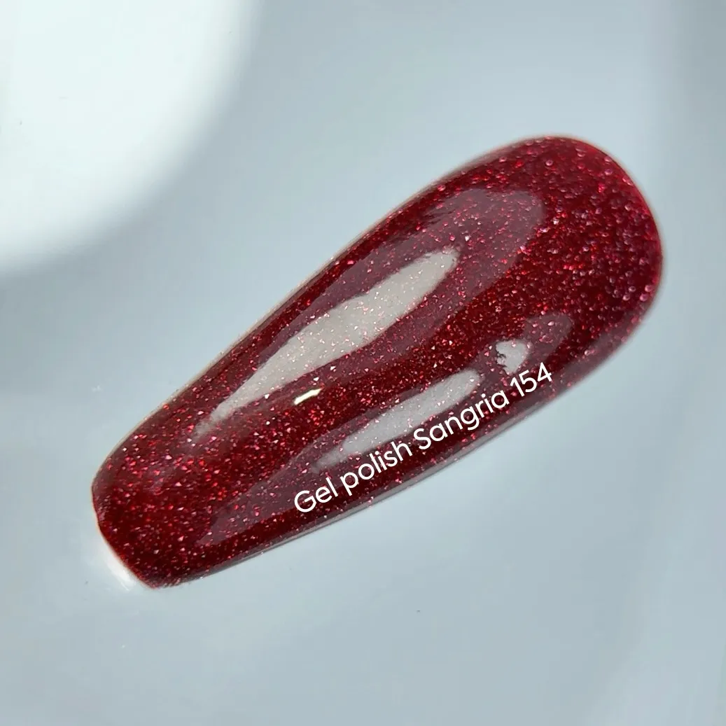 Гель-лак NAILSOFTHENIGHT Sangria-154, 10 мл