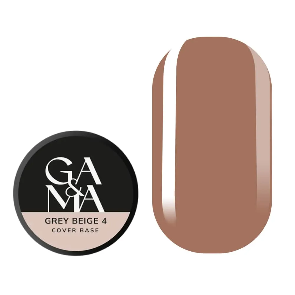 База камуфлююча GÉMELY ex GA&MA №4 грей-беж, 30 мл