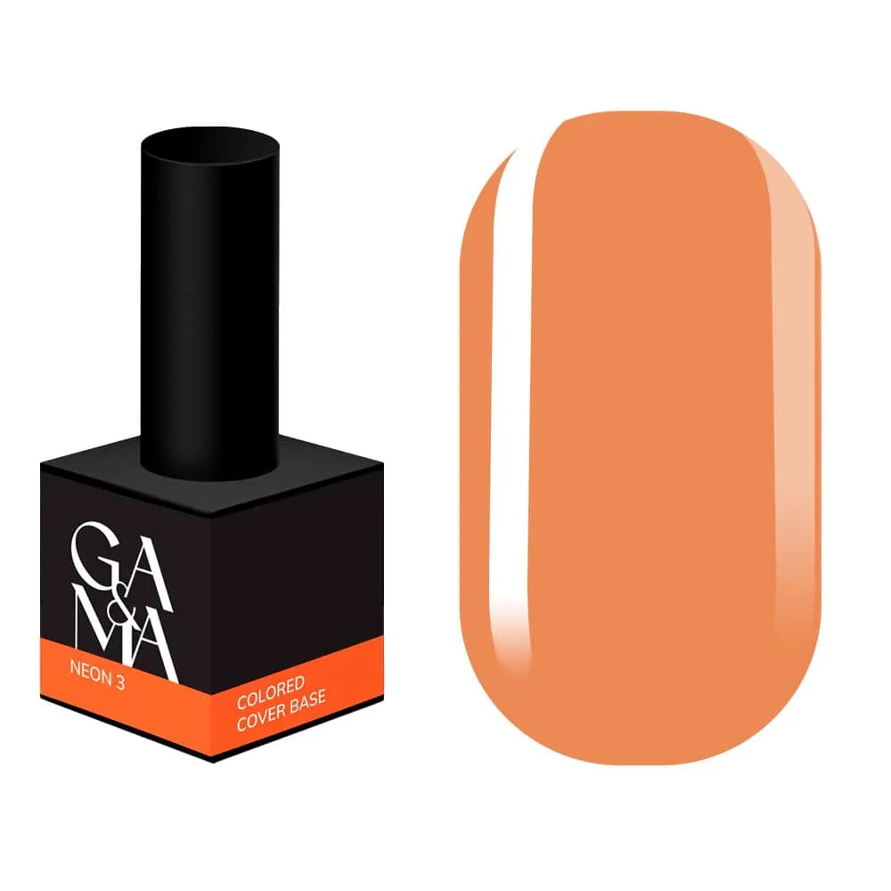 База цветная GÉMELY ex GA&MA Colored base Neon №3, 15 мл