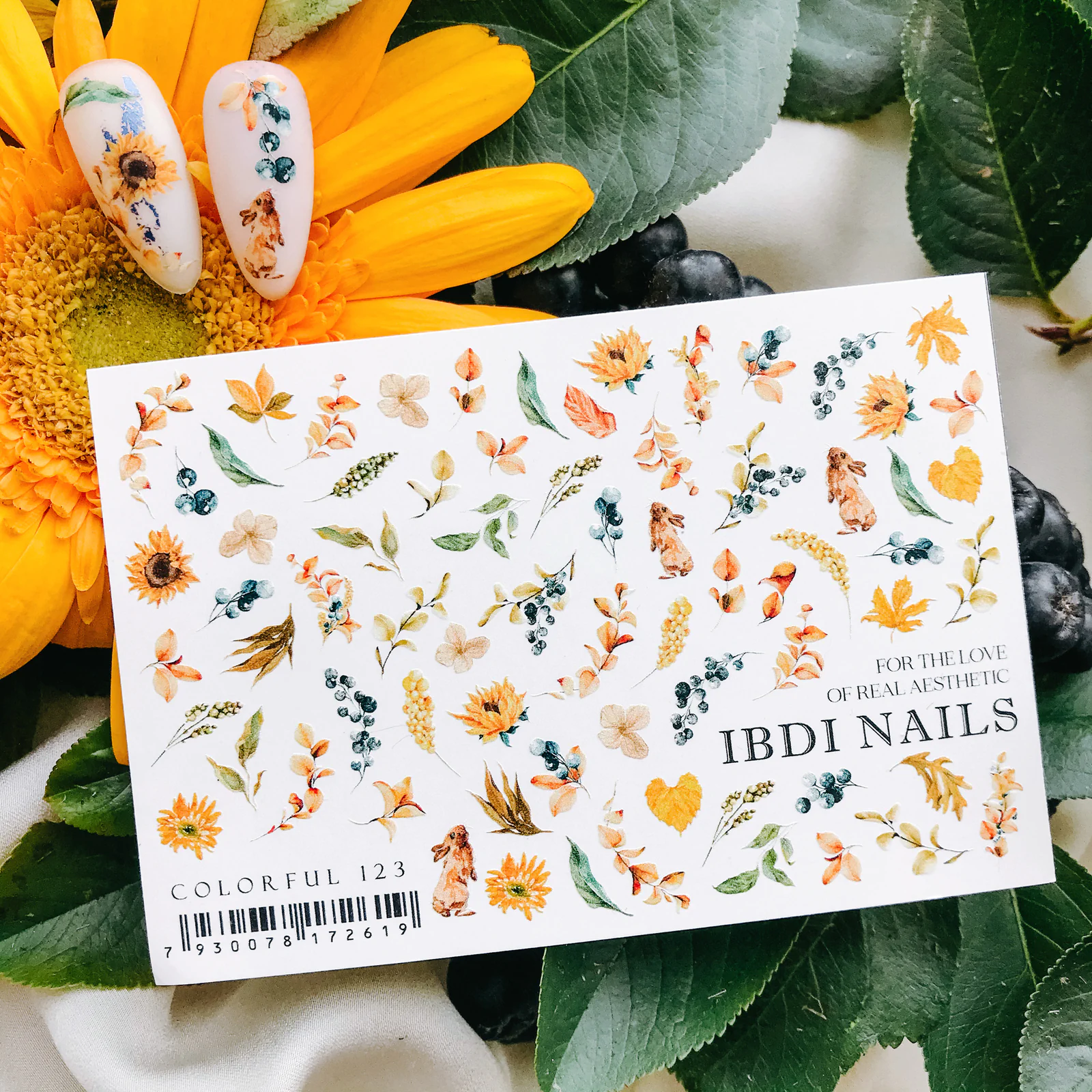 Слайдер-дизайн IBDI NAILS COLORFUL №123