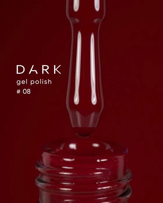 Гель-лак Dark gel polish №8, 10 мл