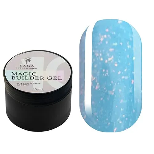 Гель SAGA Professional Builder Gel Magic 10, 15 мл