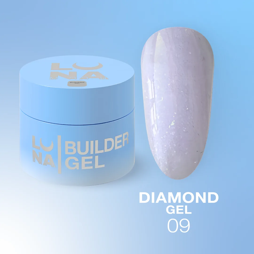 Гель для нарощування LUNA Diamond gel 9, 15 мл
