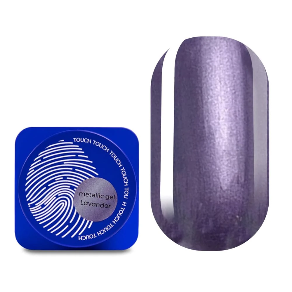 Touch Metallic Gel Lavender, 5 мл