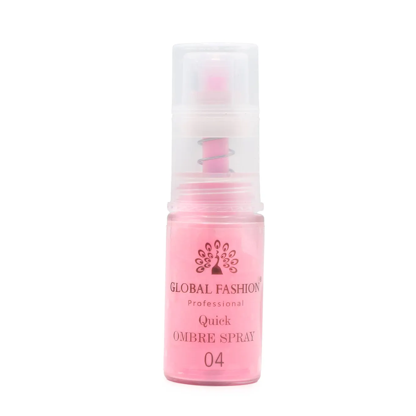 Сухий спрей для градієнта Global Fashion Ombre Spray №4, світло-рожевий, 10 г