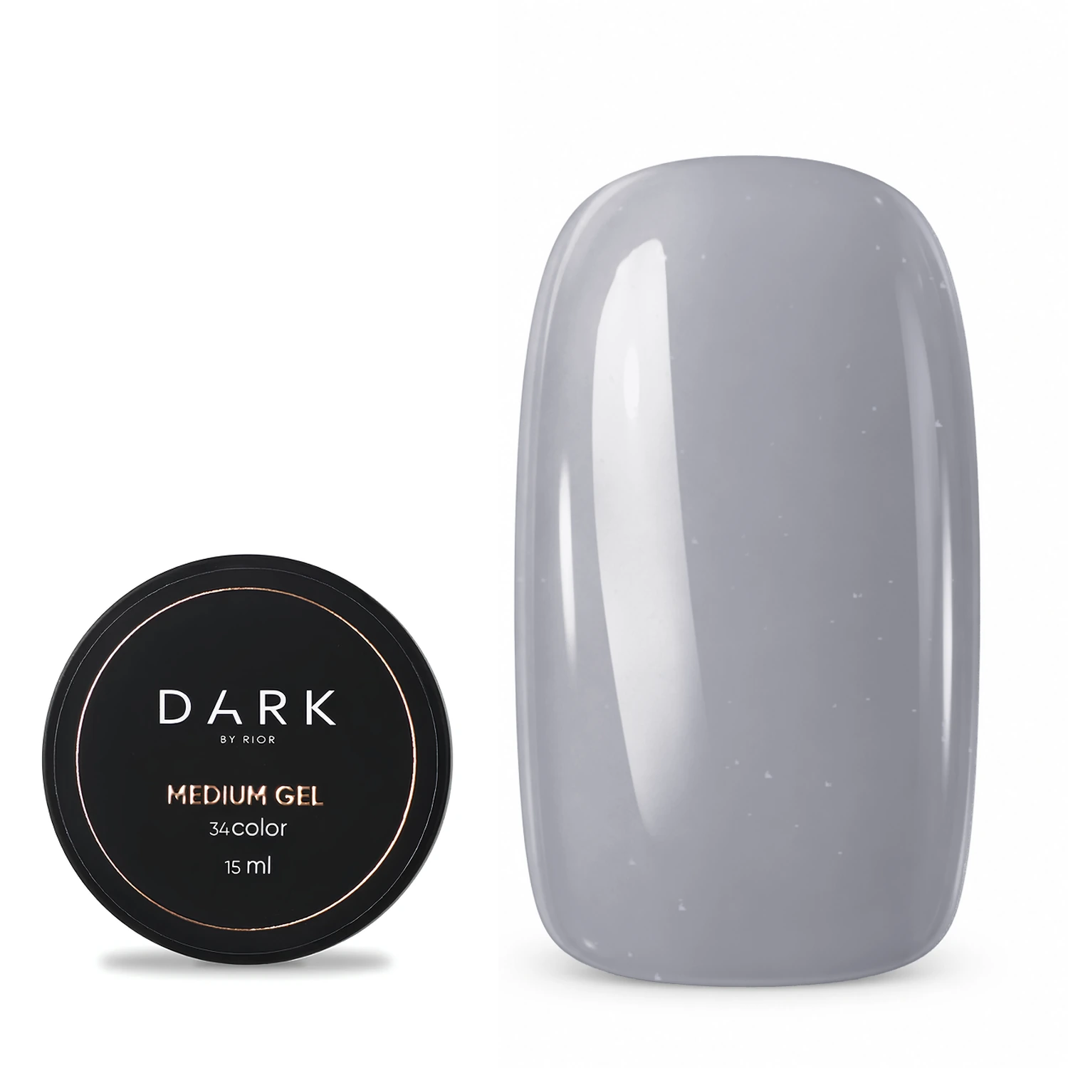 DARK Medium Gel №34, 15 мл, без кисти