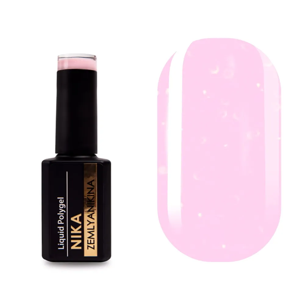 Рідкий акригель Liquid Polygel Nika Zemlyanikina Rose Opal, 15 мл