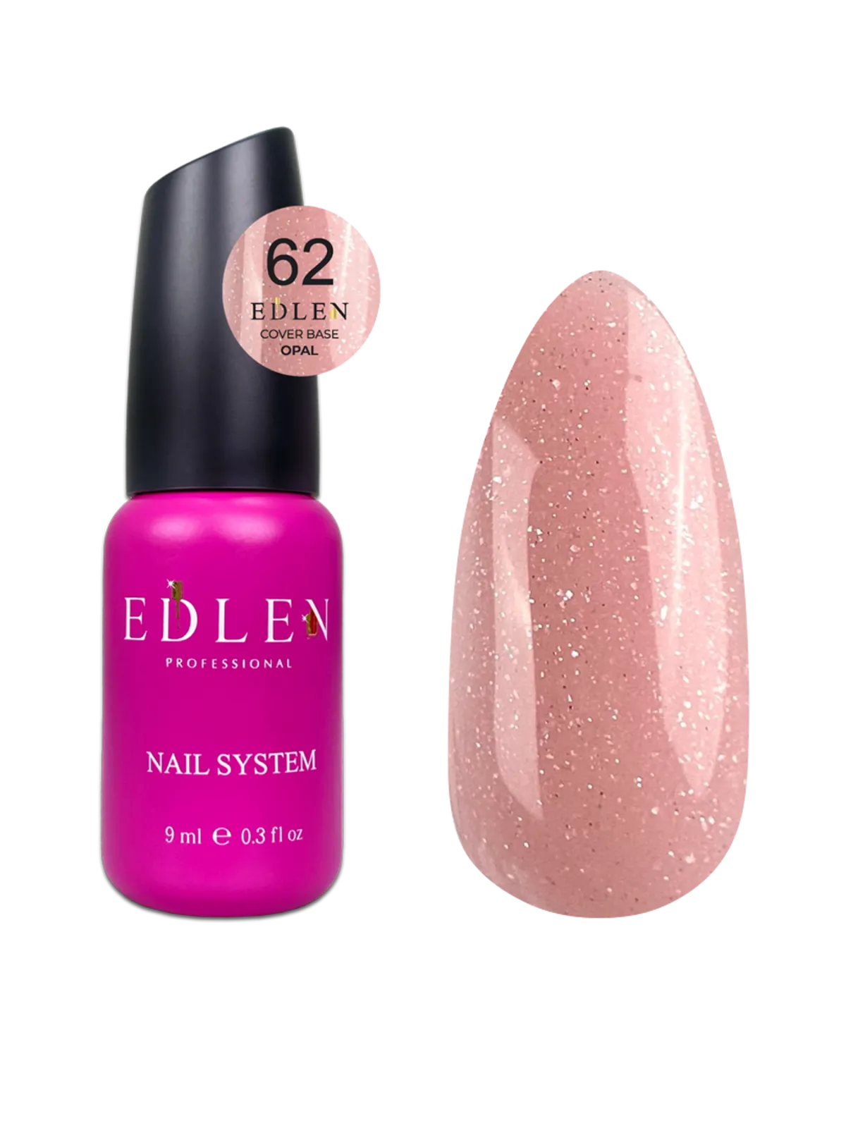 Edlen Cover base Opal №62, 17 мл