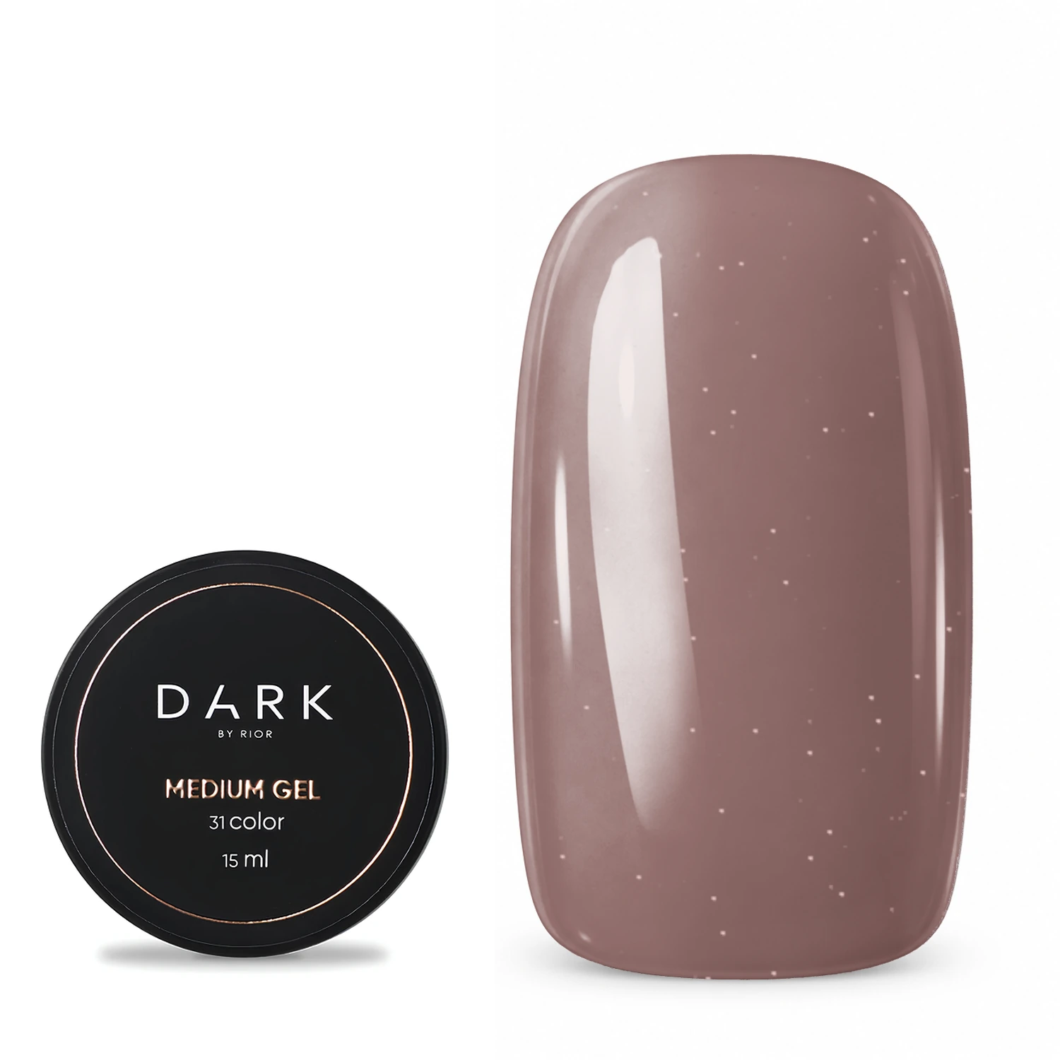 DARK Medium Gel №31, 15 мл, без кисти