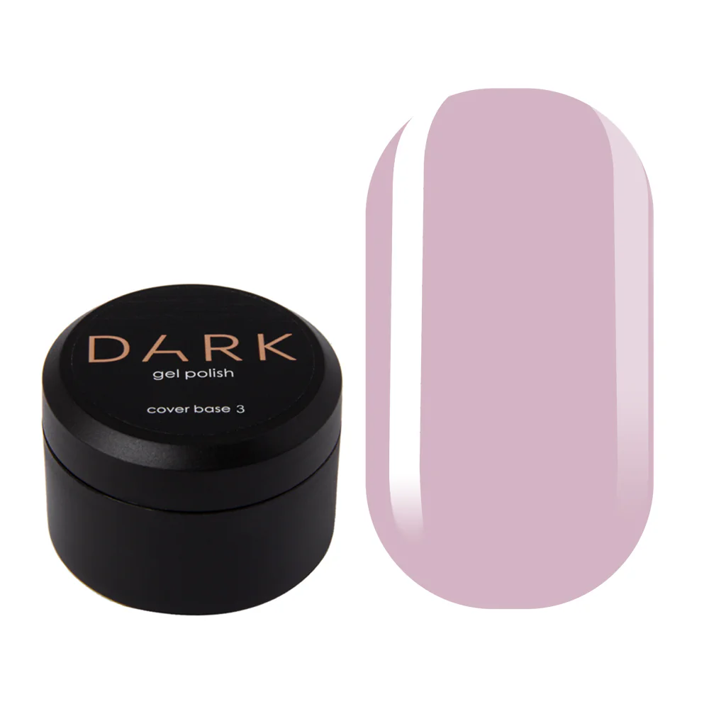 Базове покриття DARK №16 (рожева хмара), 15 мл, без пензля