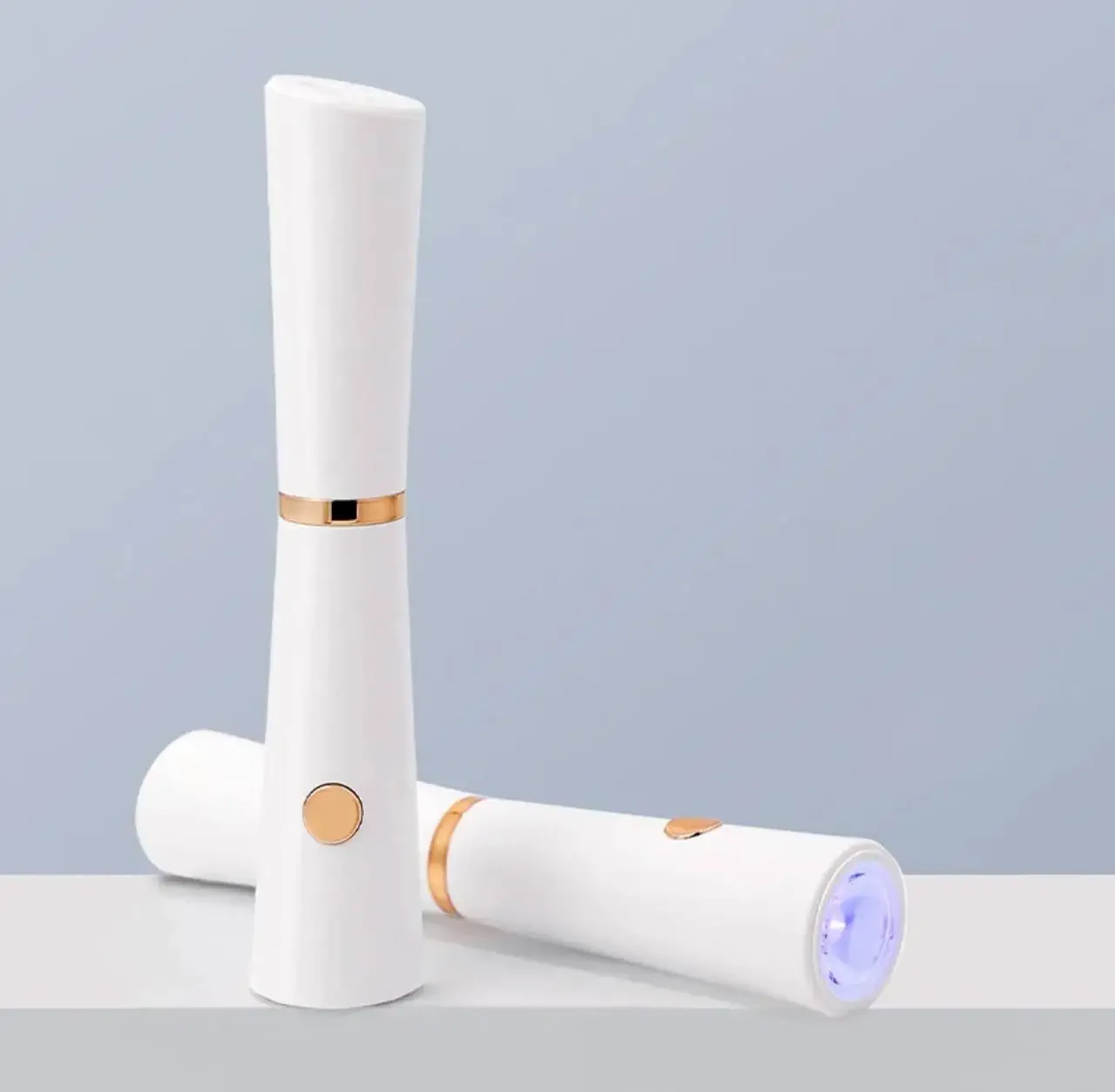 Ультрафиолетовый LED фонарик Designer, с кварцевыми диодами, с аккумулятором