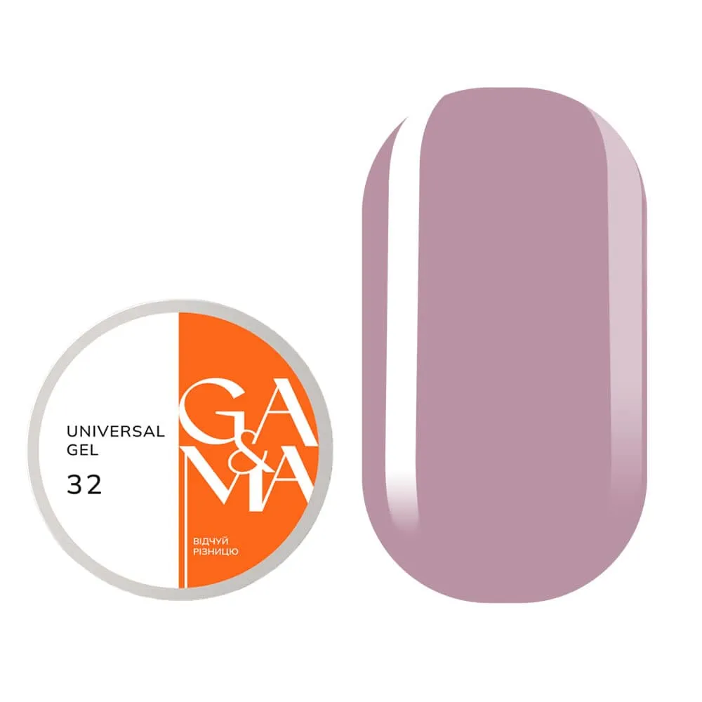 Жидкий гель GÉMELY ex GA&MA Universal gel №32, 30 мл