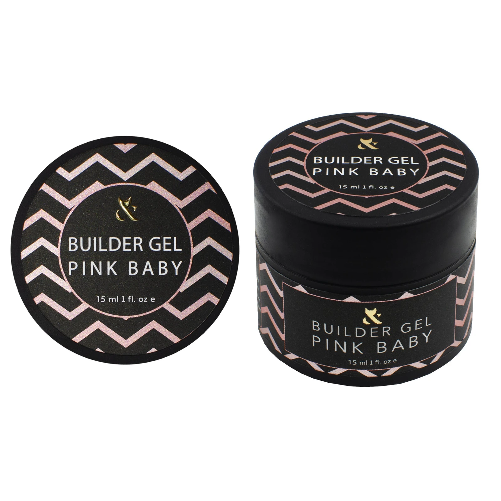 Гель F.O.X Builder gel Pink baby, 15 мл