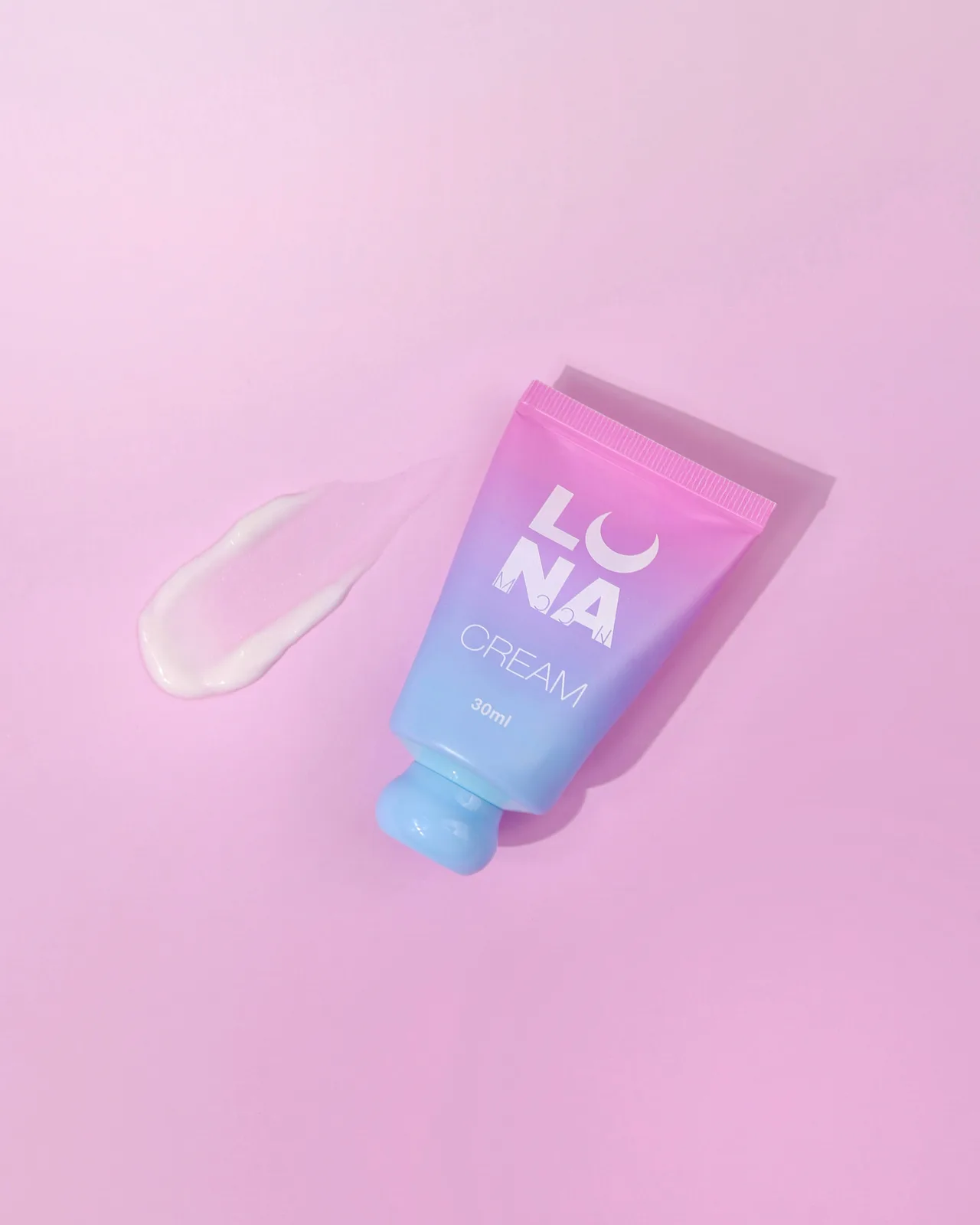 Крем LUNA ламелярний зволожуючий з ароматом полуниці із вершками Hand Cream Strawberry Dessert, 300 мл