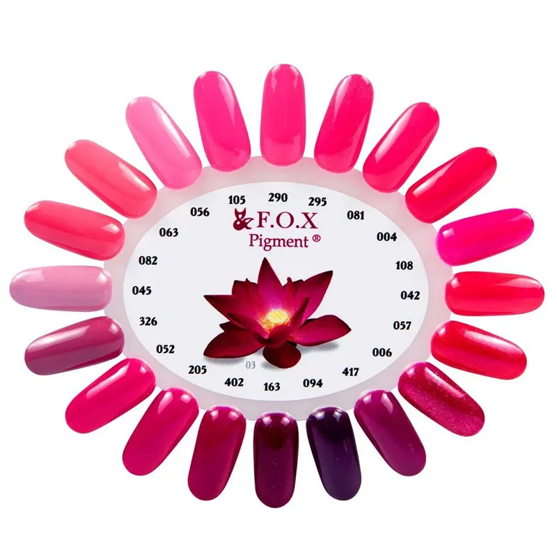 F.O.X gel-polish gold Pigment 326, 6 ml
