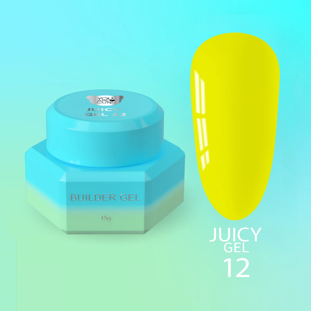 Гель для нарощування You Are Cute Juicy Gel №12, 15 мл