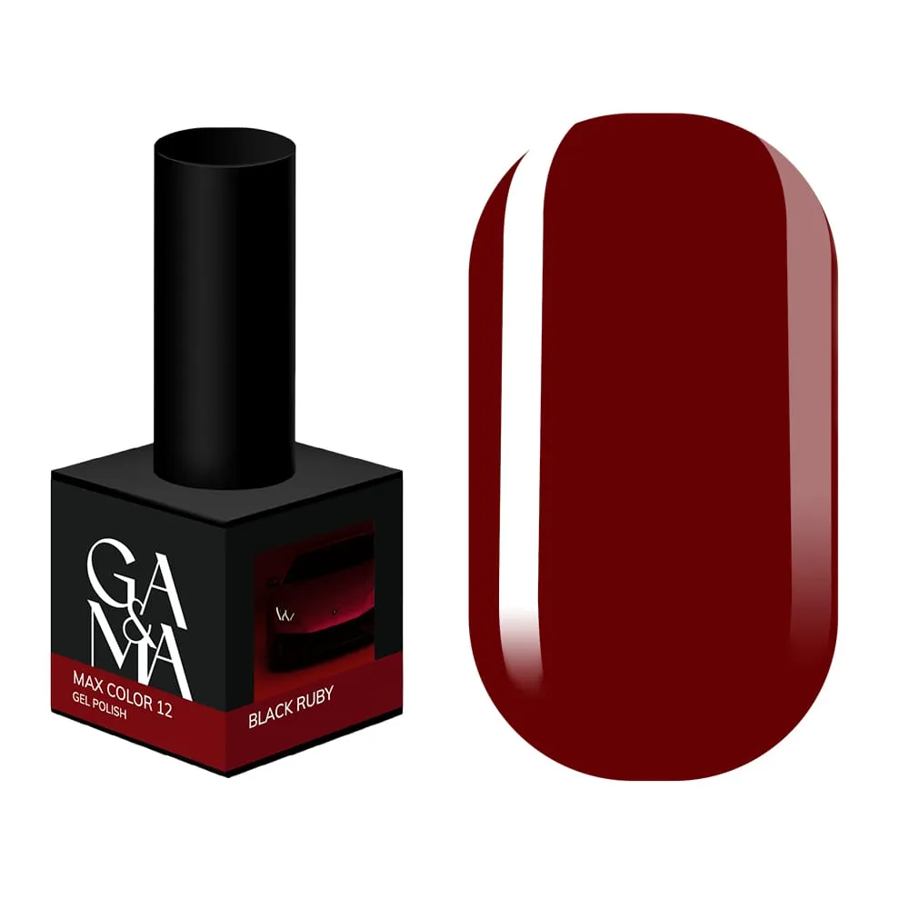 Гель-лак GÉMELY ex GA&MA Max Color №12, 6 мл