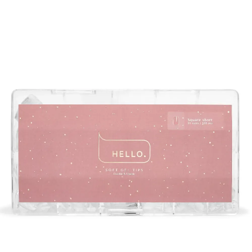 Гелеві типси Hello Square short (квадрат короткий), 500 шт