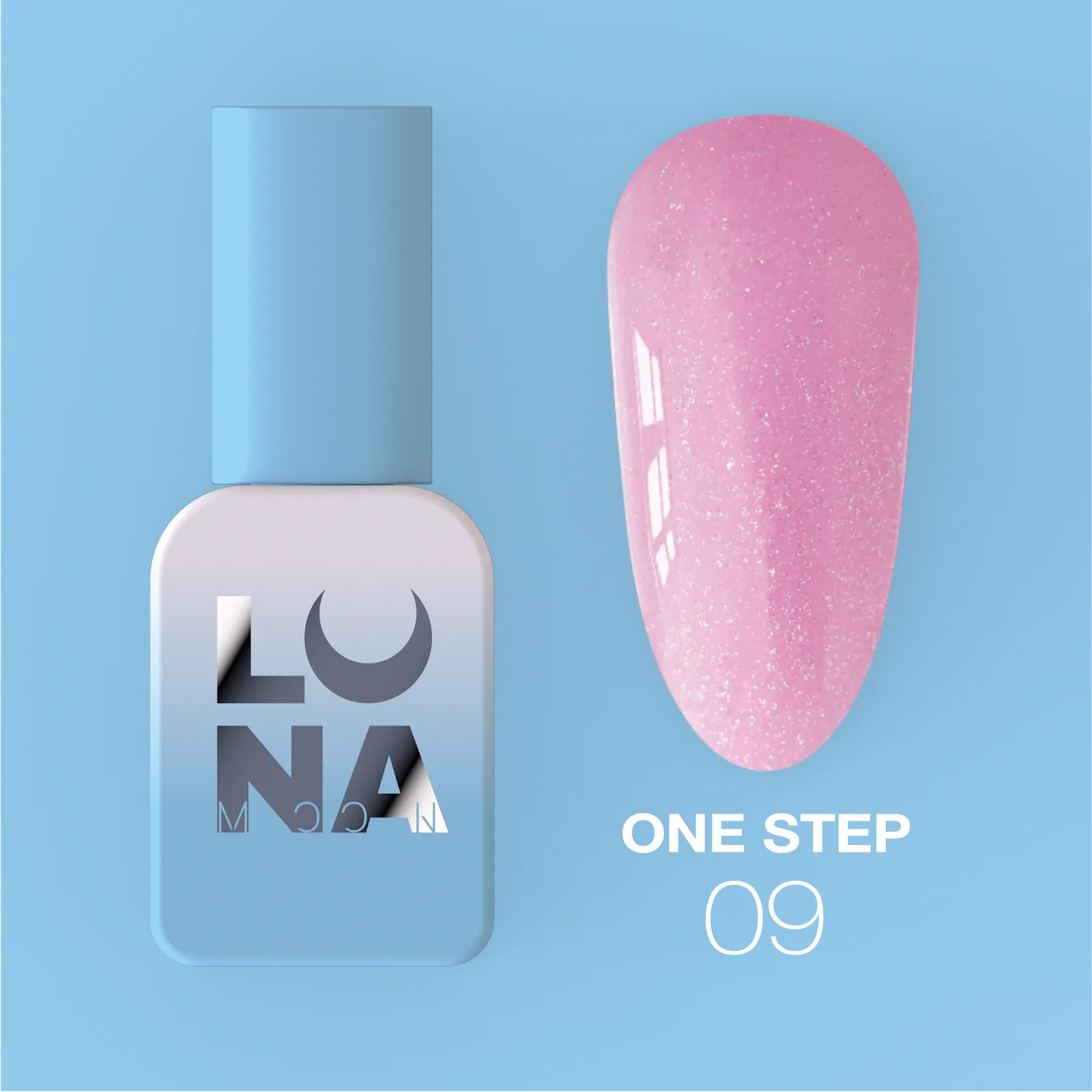 Однофазный гель-лак Luna One Step, №09, 8 мл