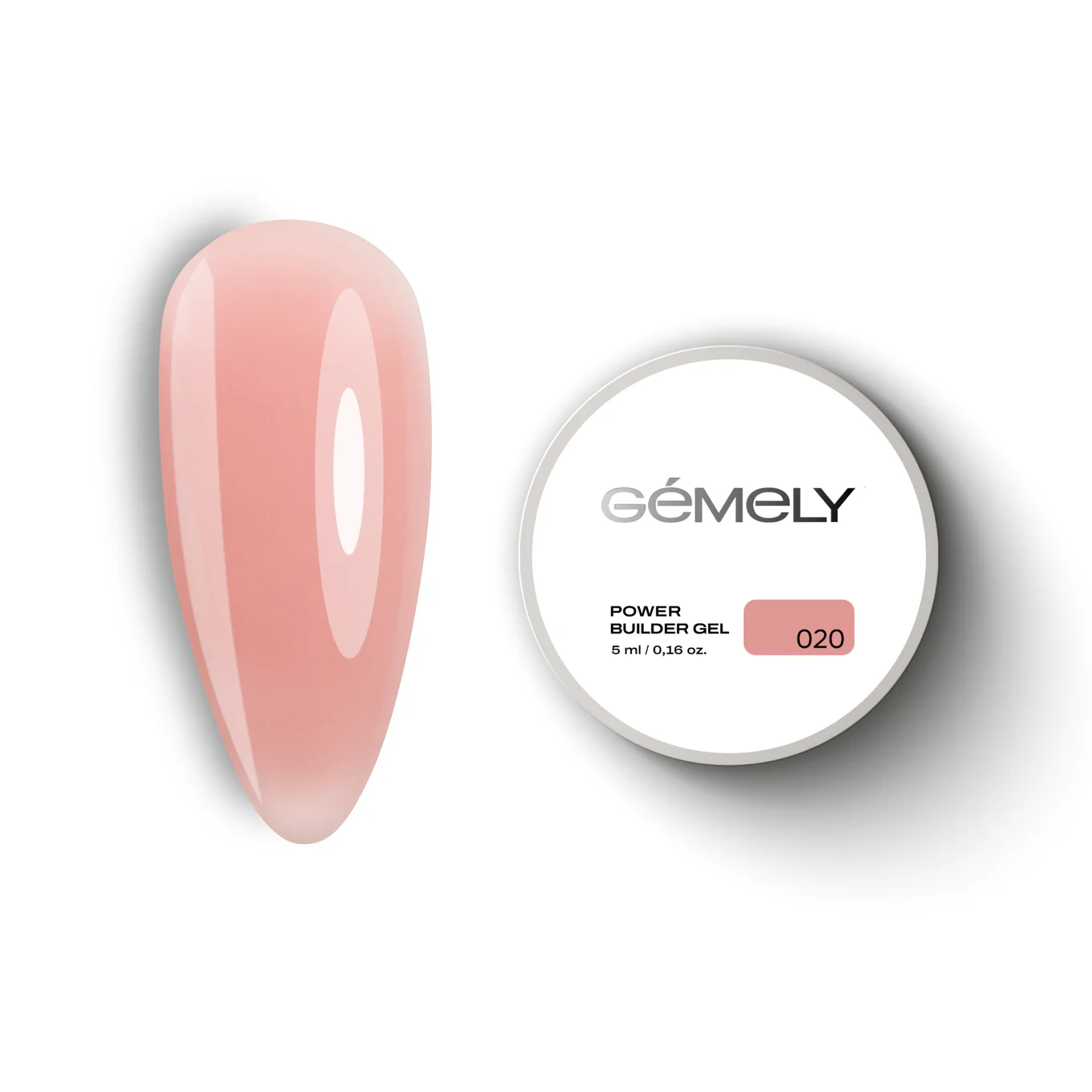 Гель GÉMELY ex GA&MA Power Builder Gel №020, 5 мл
