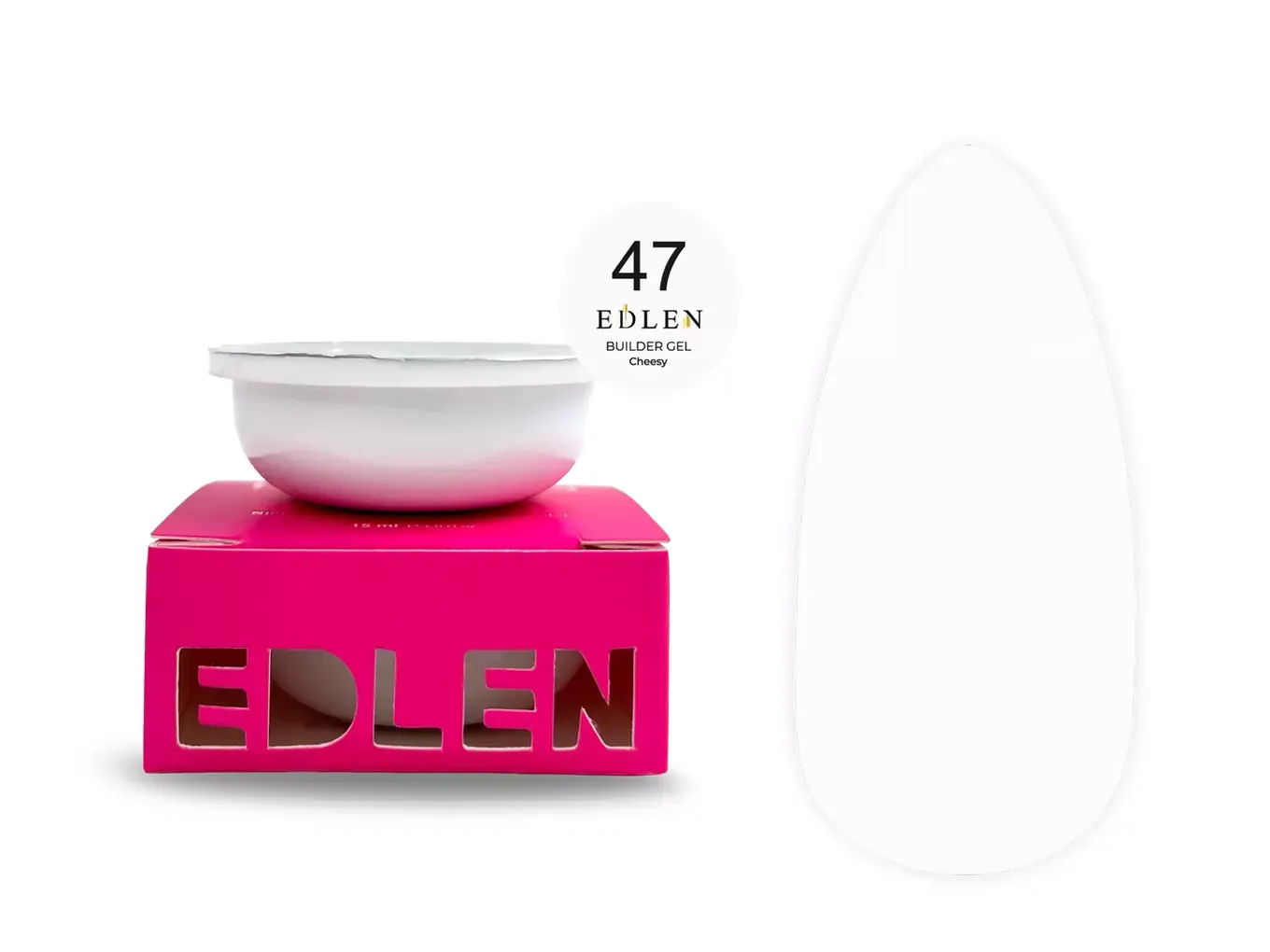 Edlen Builder Gel Cheesy №47, 30 мл