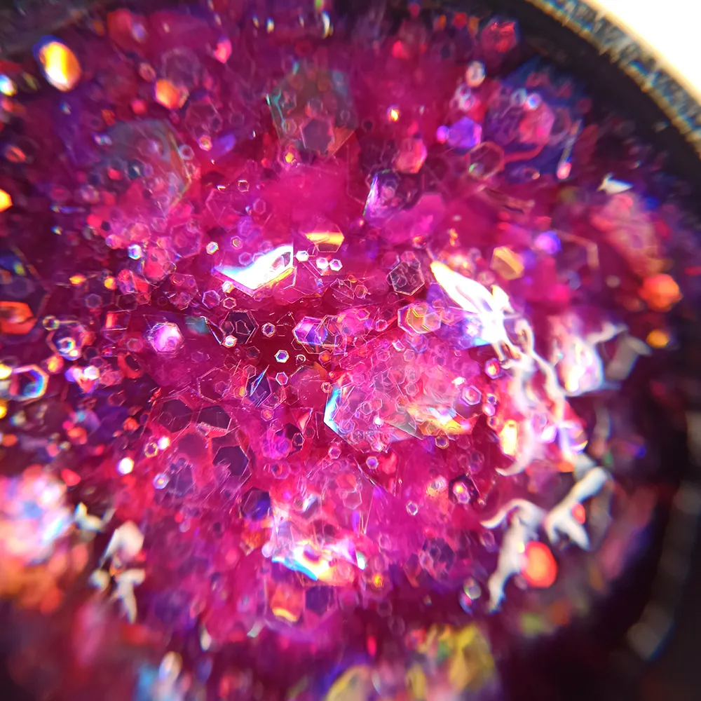 Гель Saga Professional Galaxy Glitter №7, 8 мл