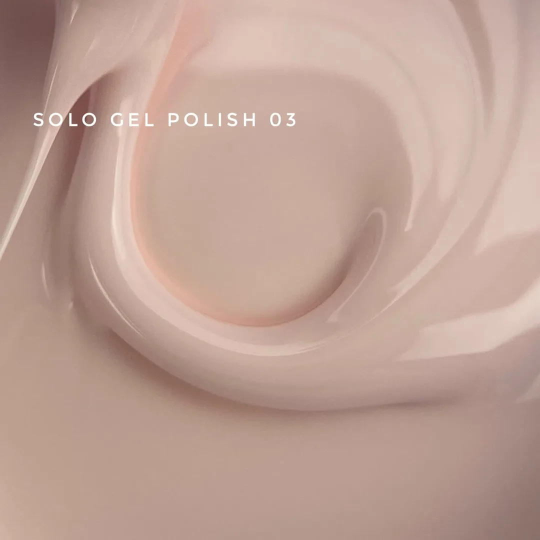 Однофазный гель-лак Touch Solo gel polish №03, 9 мл