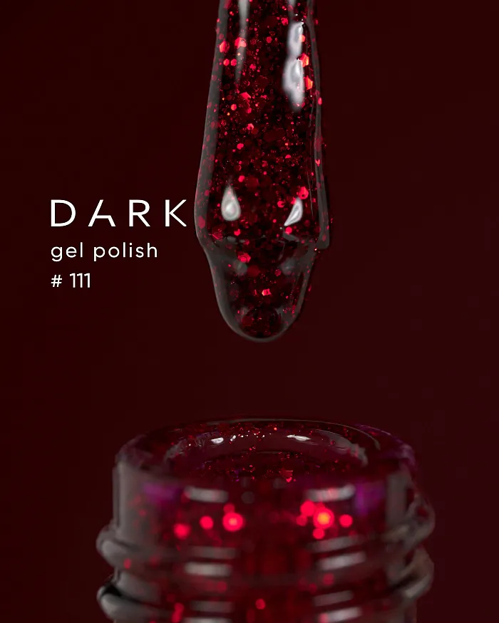 Гель-лак Dark gel polish №111, 6 мл