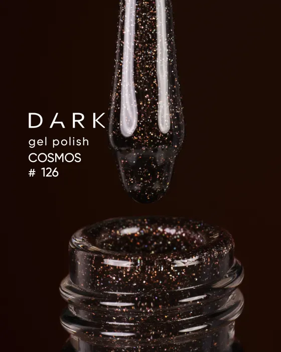 Гель-лак Dark gel polish №126 (Cosmos), 6 мл