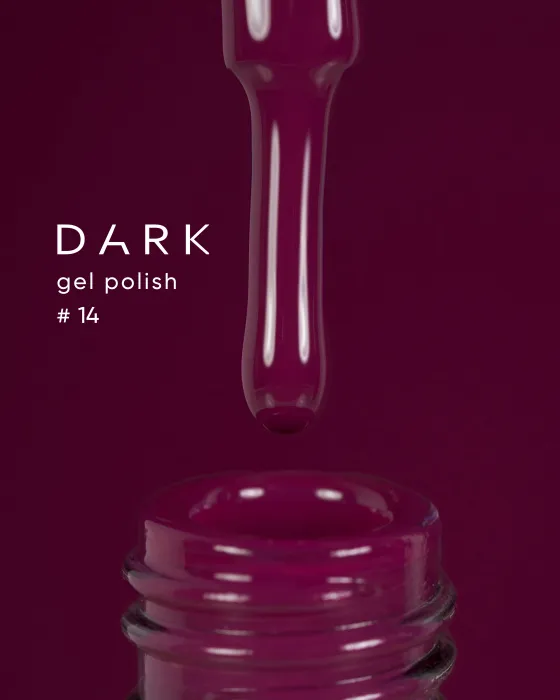Гель-лак Dark gel polish №14, 6 мл