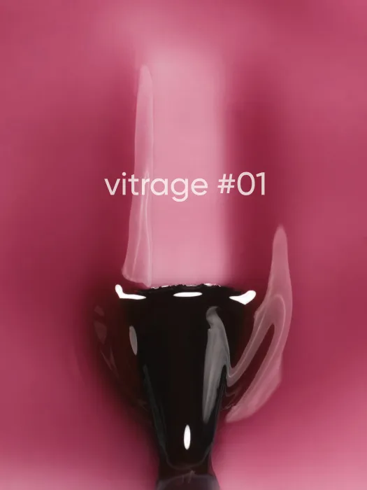 Гель-лак DARK gel polish Vitrage №01, 6 мл