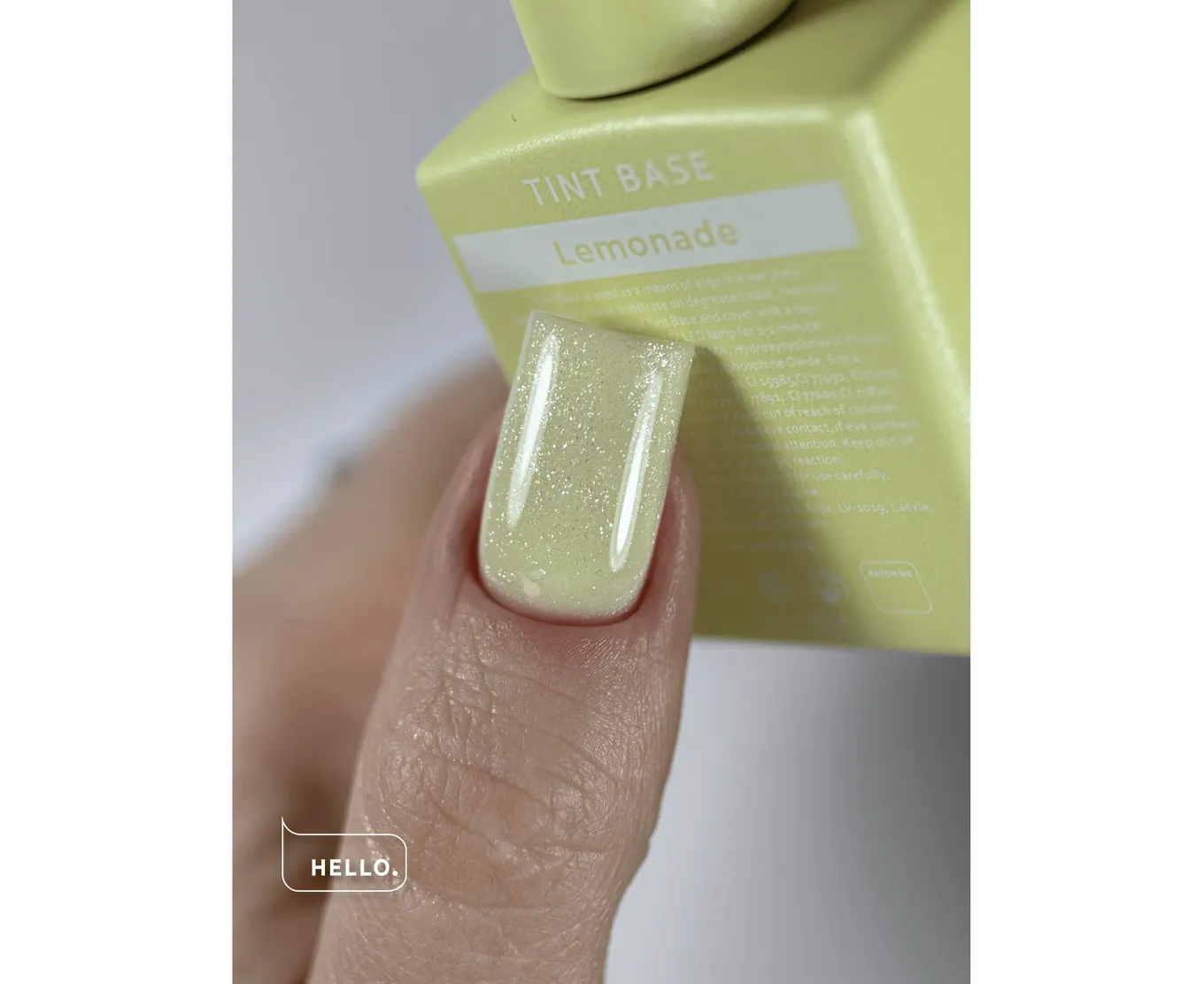 Оттеночная база HELLO TINT BASE LEMONADE, 15 мл