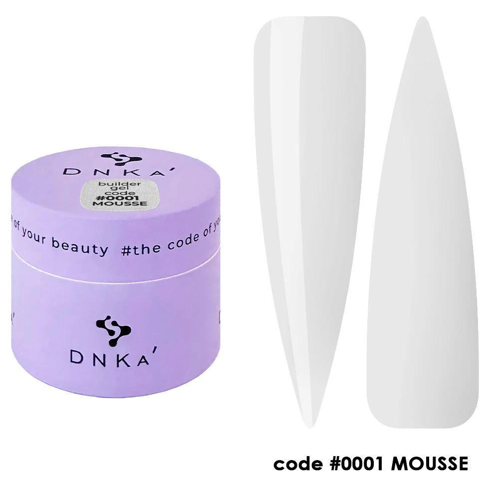Гель DNKa Builder gel MOUSSE №1, 15 мл