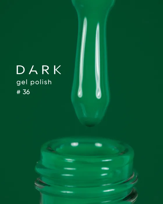 Гель-лак Dark gel polish №36, 6 мл