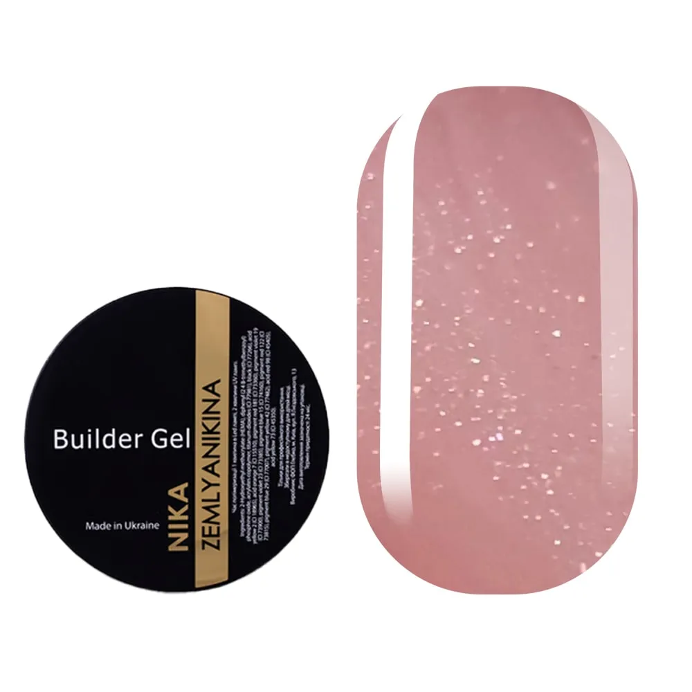 Камуфлирующий гель Nika Zemlyanikina Builder gel Zefir, 30 мл