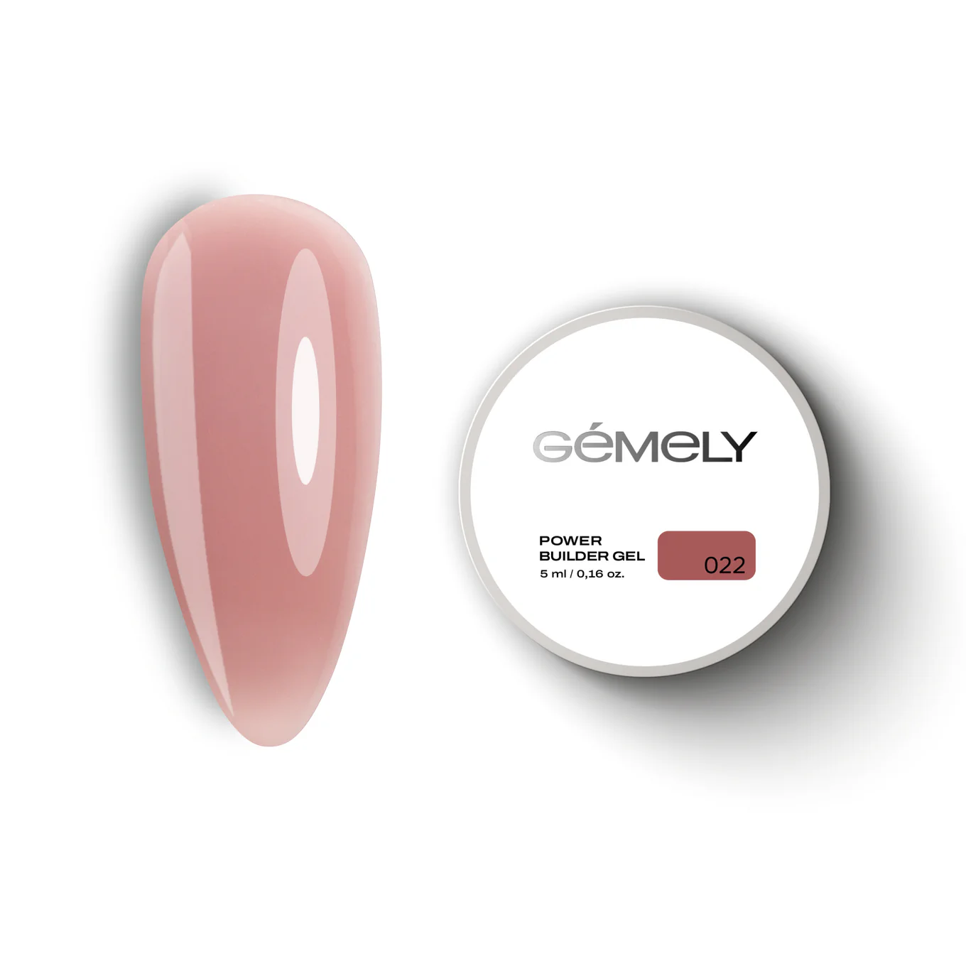Гель GÉMELY ex GA&MA Power Builder Gel №022, 5 мл