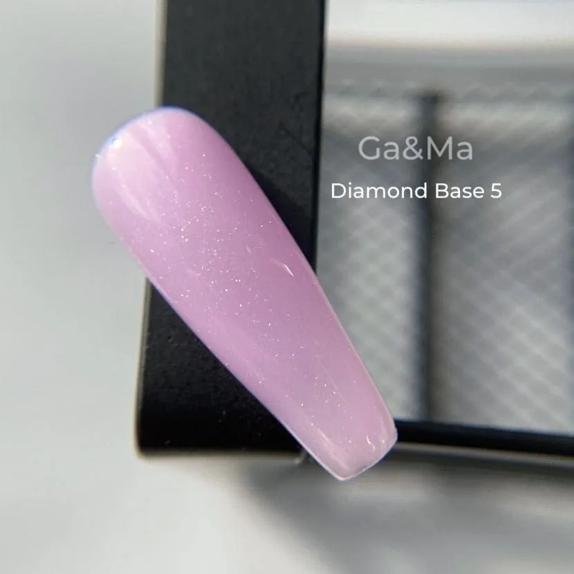 База GÉMELY ex GA&MA Diamond №5 з шимером, 15 мл