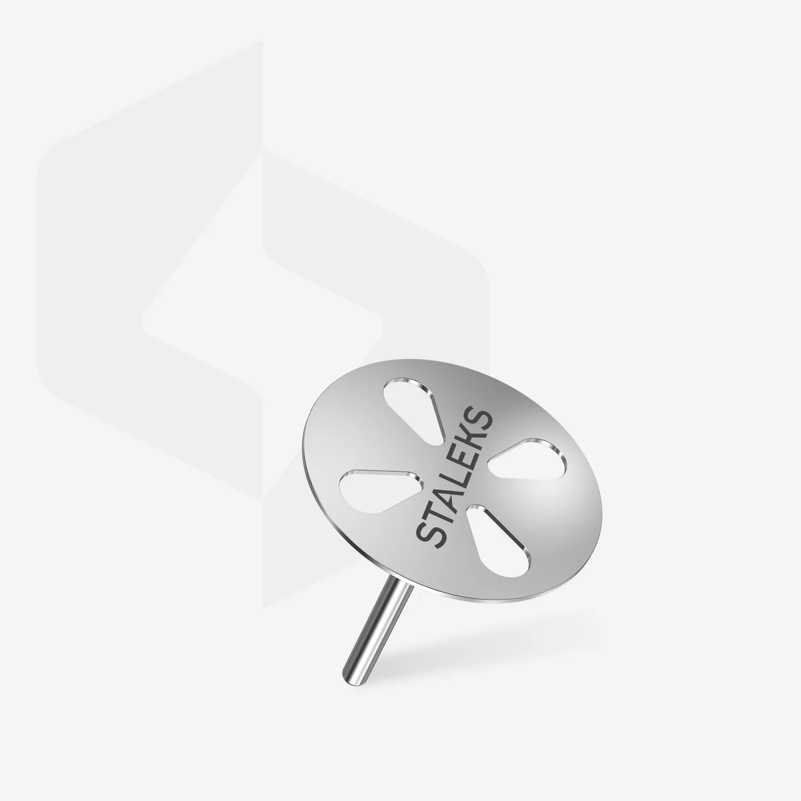 Staleks Диск педикюрный PODODISC STALEKS PRO L в комплекте с сменным файлом 180 грит 5 шт (25 мм)