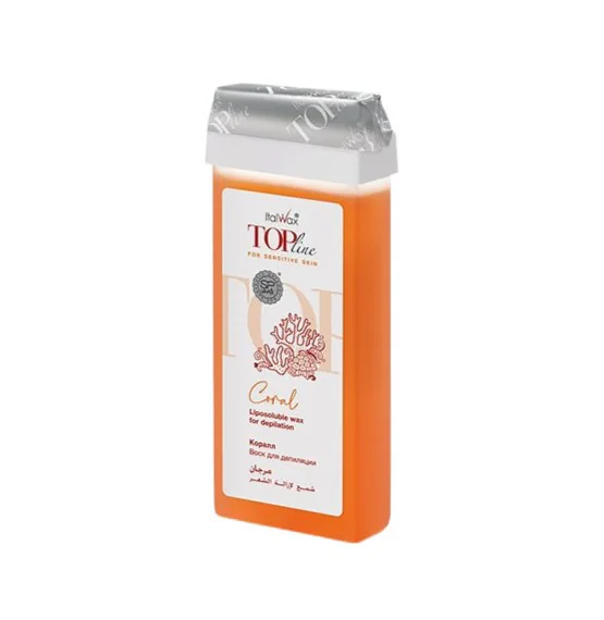 Віск у картриджі Italwax TOP LINE - Корал, 100 мл