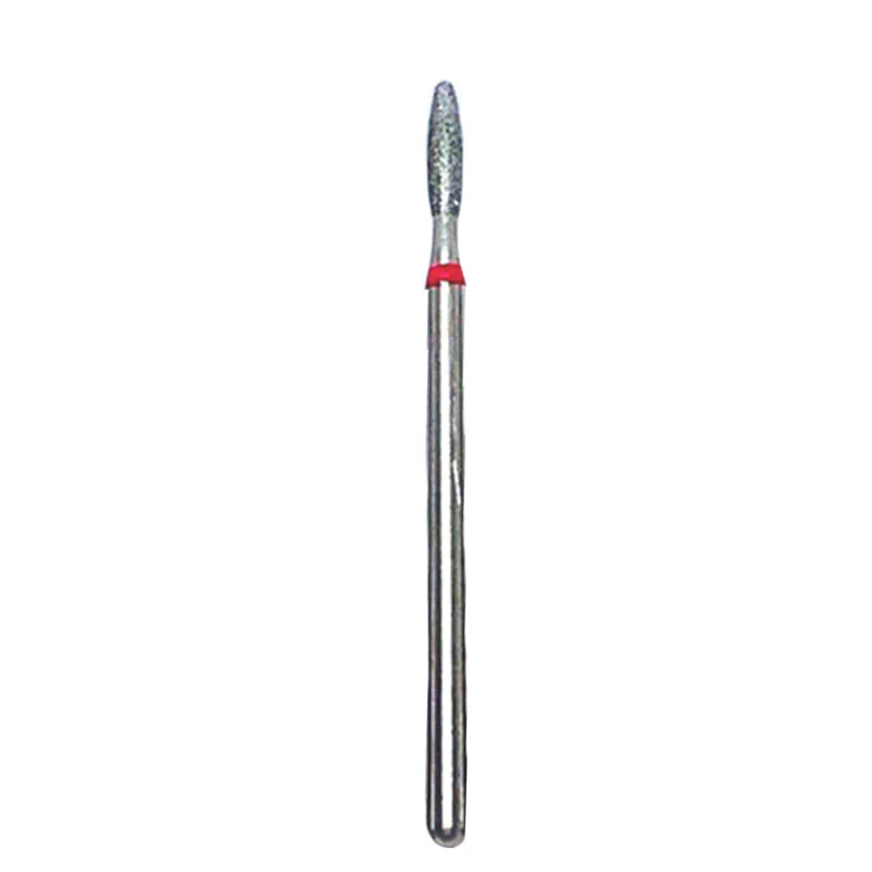 Насадка алмазна (244), полум'я, розмір (014) червоний, 1 шт, 104.244.514.014