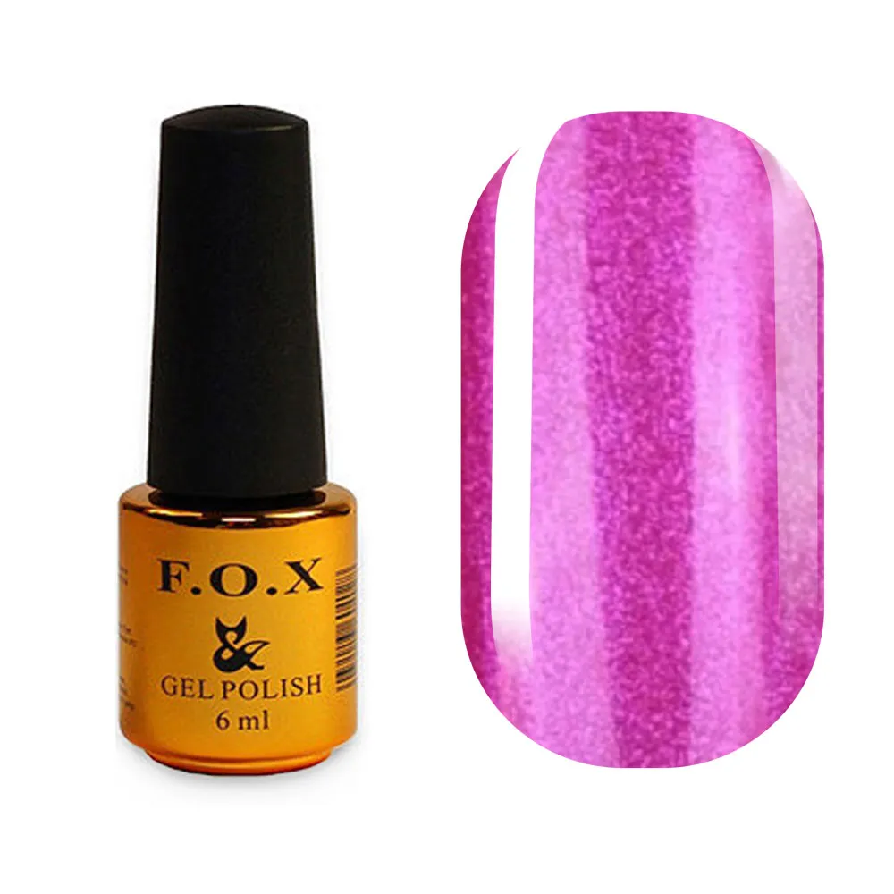 F.O.X gel-polish gold Pigment 123, 6 ml