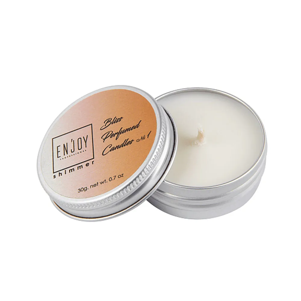 Свеча парфюмированая массажная Enjoy Shimmer Bliss №1, 30 г
