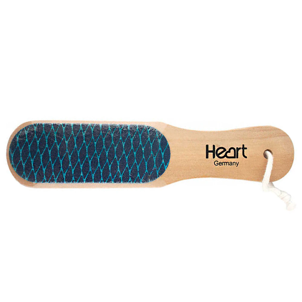 Пилка Педикюрна HEART (рукоять світле дерево) 80/100
