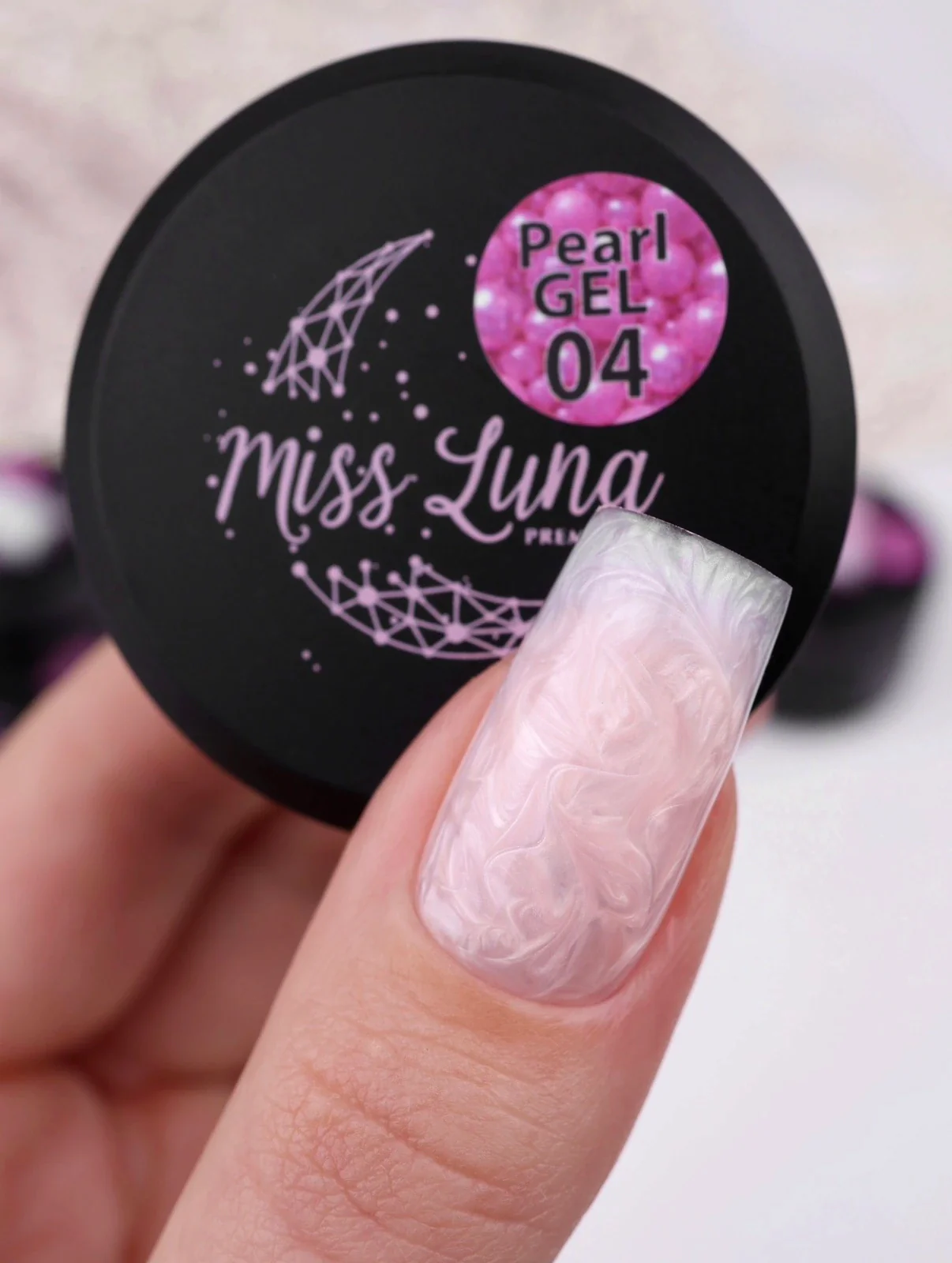 Pearl gel, Miss Luna Premium №04, 15 мл