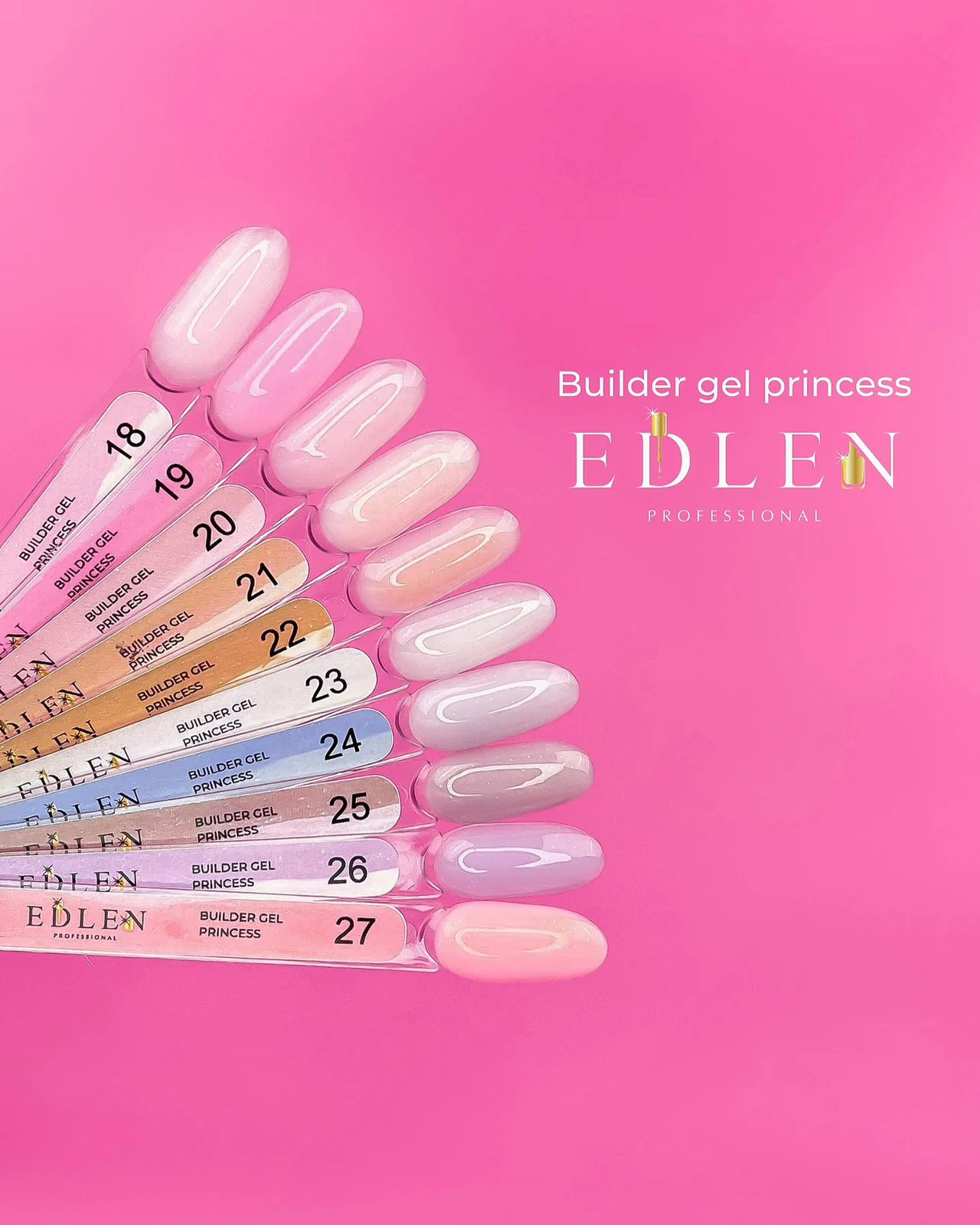 Edlen Builder Gel Princess №27, 30 мл