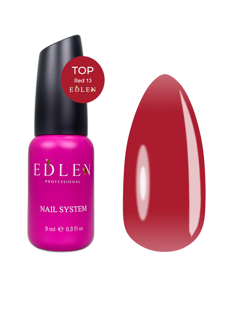 Top red №13 Edlen 9 ml.